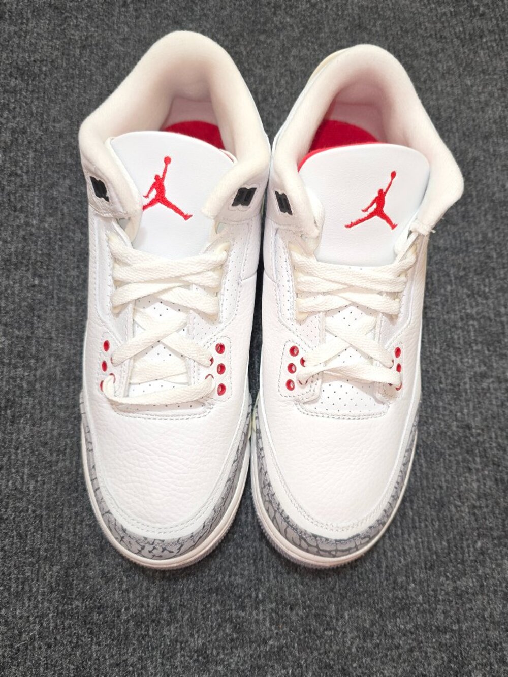 Nike Air Jordan 3 Retro White Cement Reimagined GS 7Y DM0971‑100 NWOB Step into